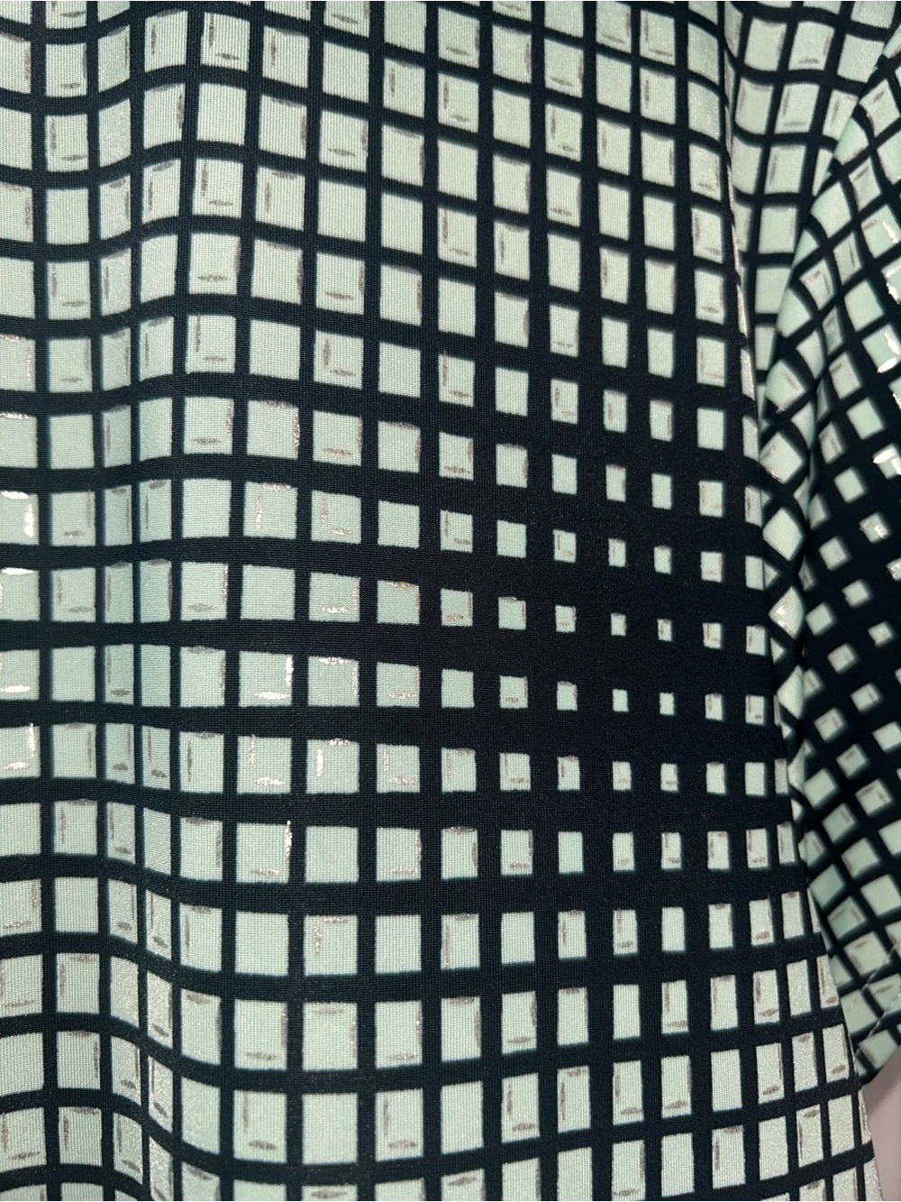 jamie sadock sea green and black Grid Short Sleeve Polo - Picture 9 of 9
